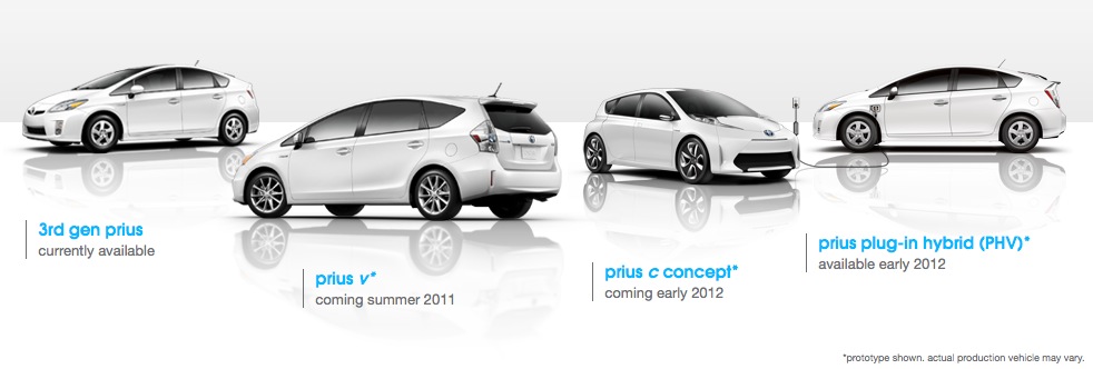 Toyota Prius Family Toyota Prius Family