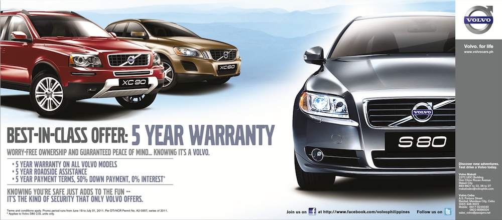 5 year Warranty with 5 year Roadside Assistance 5 year Warranty with 5 year Roadside Assistance